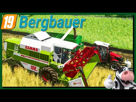 LS19 Bergbauer 🐄  CLAAS DOMINATOR im Einsatz | ALPINE Landwirtschaft DLC [s4e22]