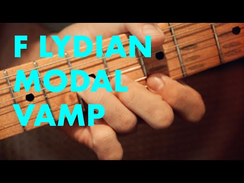 F lydian vamp: Advancing Guitarist