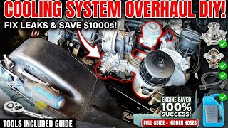 Mercedes ML  W163 Coolant change, Thermostat, Temperature sensor, Upper and lower radiator hose DIY