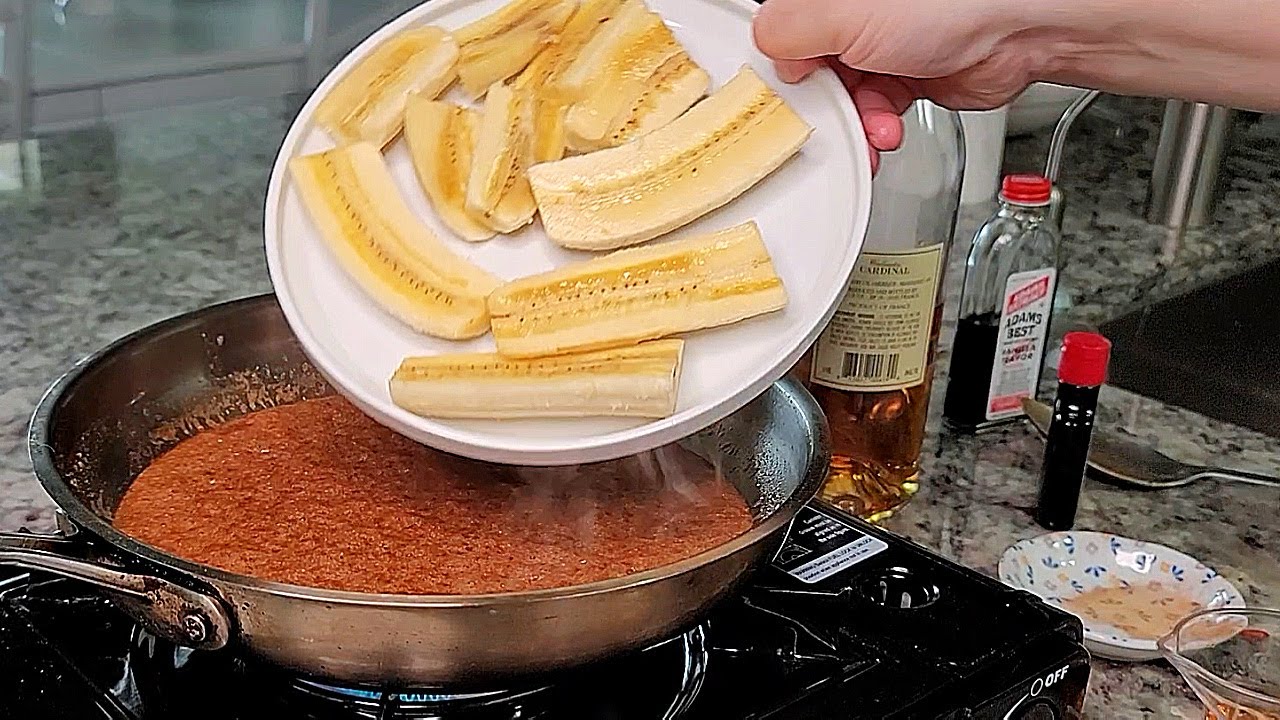 The BEST dessert I made this week BANANAS FOSTER Recipe Simply Mam Cooks