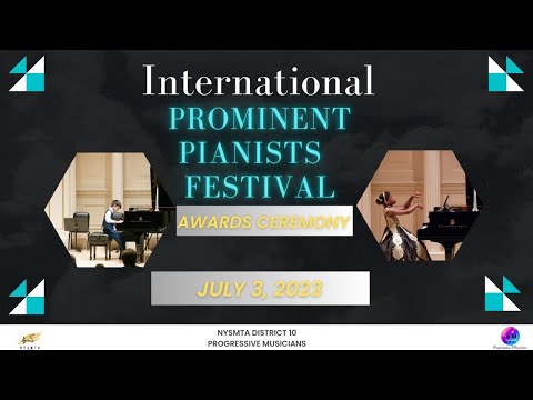 Prominent Pianists Festival Awards