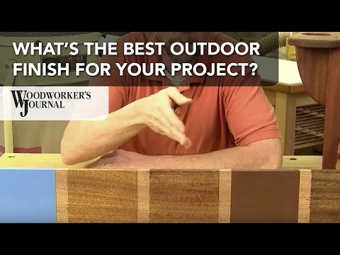 How to Choose the Best Finish for Outdoor Projects