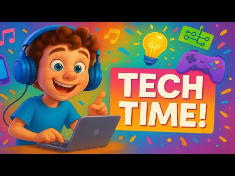 Tech Time! | Fun Kids Song About Technology, Learning, and Innovation