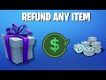 How to Refund a Gift on Fortnite! (EASY)