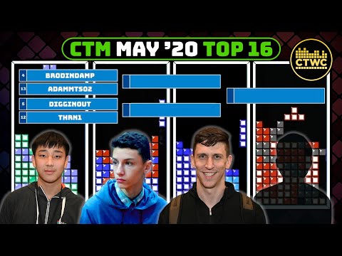 May 2020 CTM - Blue Bracket - Classic Tetris Monthly