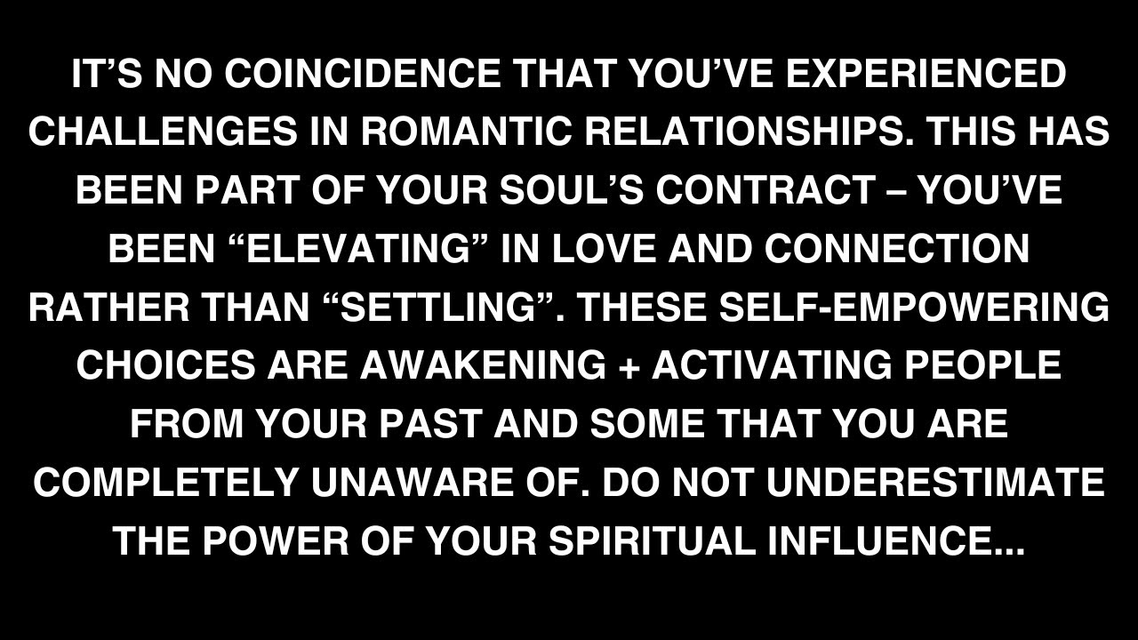 You're a spiritual force to be reckoned with. Don't be surprised they're coming out of the woodwork.