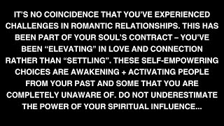 You're a spiritual force to be reckoned with. Don't be surprised they're coming out of the woodwork.