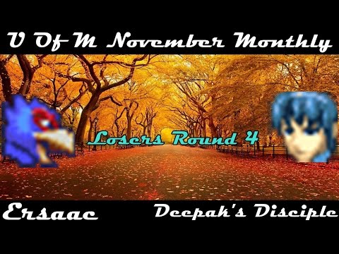UMN November Monthly LR4 - Deepak's Disciple(Marth) vs Ersaac(Falco)