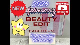 FabFitFun February 2026 Unboxing NEW Monthly Beauty Edit Box Fully Customizable + In‑Depth Breakdown