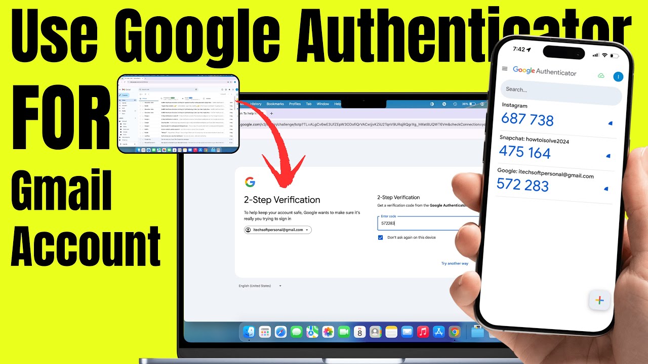 How to Use Google Authenticator for Gmail Account (2026)