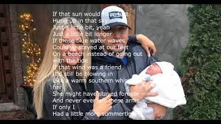 A Little More Summertime  Jason Aldean lyrics video