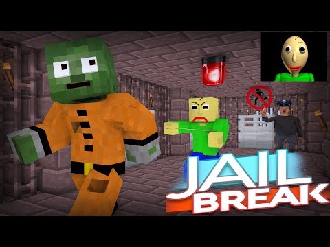 Monster School | BALDI'S JAIL BREAK | Monster School