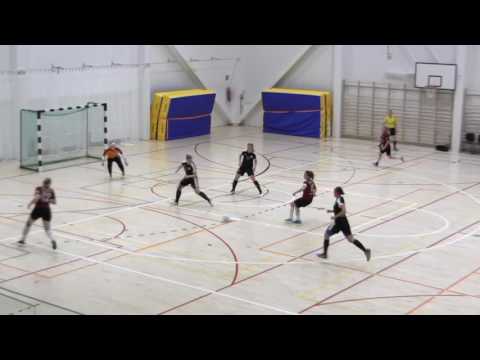 Naisten futsal-liiga 2016-2017 / GFT/Prinsessat vs. Ylöjärven Ilves maalikooste 17.12.2016