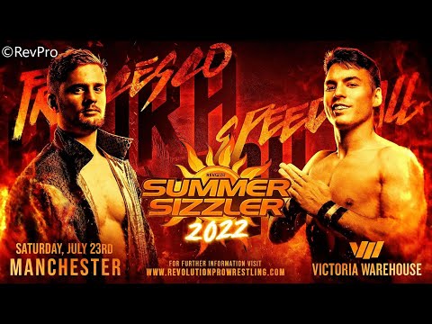 Francesco Akira vs Mike Bailey / Singles Match / RevPro Summer Sizzler 2022 / WWE 2K22