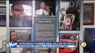 Friends gather to honor former Navy SEAL Tyrone Woods, raise money for Woods' family video