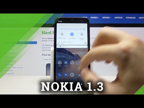 How to Use Auto Rotate Screen in NOKIA 1.3 – Landscape and Portrait Mode