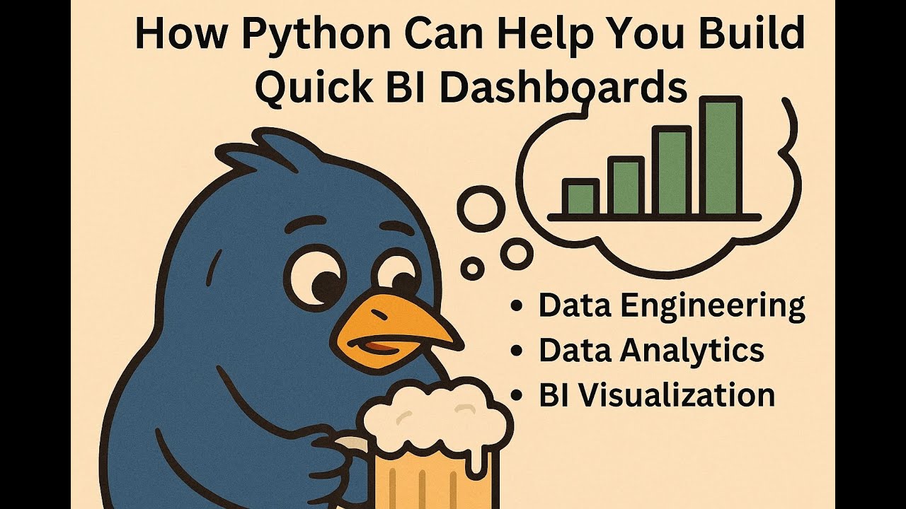 How Python Can Help You Build Quick Summary Development Dashboard Demo