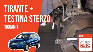 Youtube thumbnail of video "Sostituzione tirante e testina sterzo Tiguan 1 🚗"