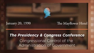 Click to play: Panel III: Congressional Control of the Administration of Government: Hearings, Investigations, Oversight, and Legislative History [Archive Collection]