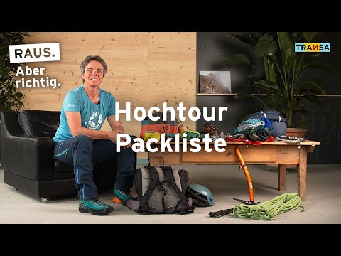 Hochtour: So packt Bergführerin Angelina ihren Rucksack  | Transa Travel & Outdoor