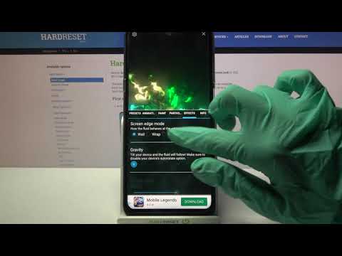 How to Apply Magic Fluids Wallpaper in TCL 20 L – Animated Magic Fluids