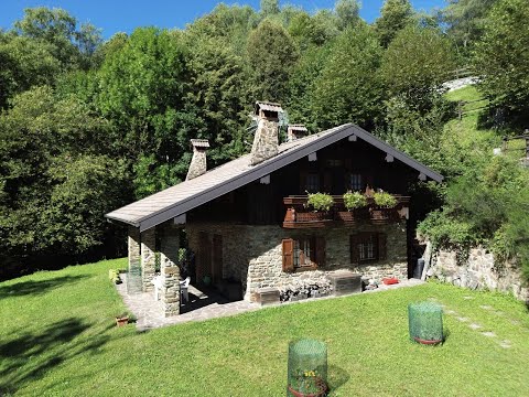 VENDESI Porzione di Baita Gravedona ed Uniti Collinare - Lago di Como -Agenzia Immobiliare Tre Pievi