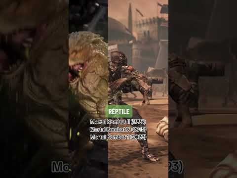 REPTILE EVOLUÇÃO! #mk1 #mortalkombat #evolution #mk11 #reptile #mortalkombat1
