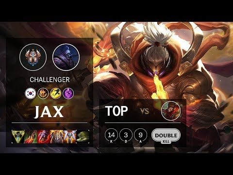 Jax Top vs Wukong - KR Challenger Patch 10.11