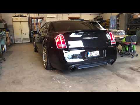 Chrysler 300 SRT8 6.4 Hemi before & after CompCamps Stage 2 install