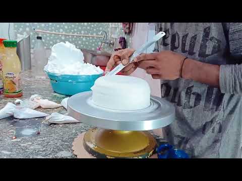 @cake iceing#bluberry #shortvideo (1)