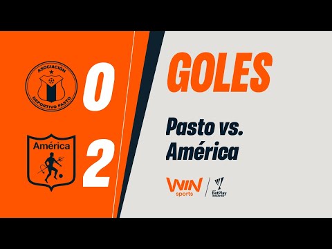 Pasto vs. América (goals) Liga Betplay Dimayor 2025-2 | Matchday 3