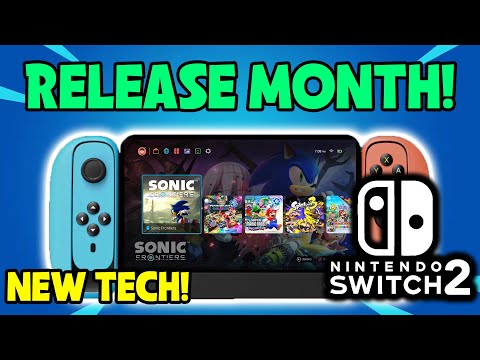 Nintendo Switch 2 Release Month Leaked?! + New Tech Feature Discovered!