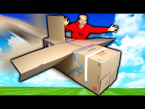 BOX FORT AIRPLANE!! Video