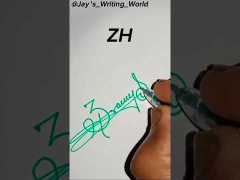 ZH letter ❤️❤️❤️❤️