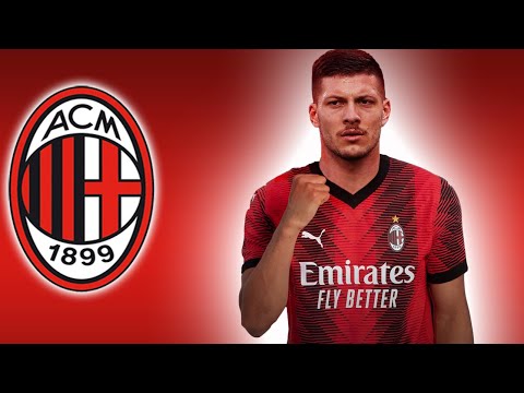 LUKA JOVIC 2023 | Welcome To AC Milan 🔴⚫ Magic Goals, Skills, Passes & Aerial Duels (HD)