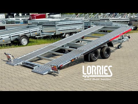 Lorries PLI27-4521 - laweta uchylna | 485 x 216 cm / 2700 kg / 2 osie x 1350 kg / R10C / lampy LED |