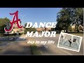DAY IN MY LIFE Dance Major At The University Of Alabama