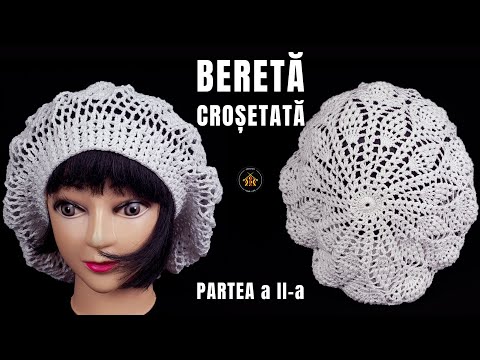 Cum crosetam bereta Ana - Partea a II a