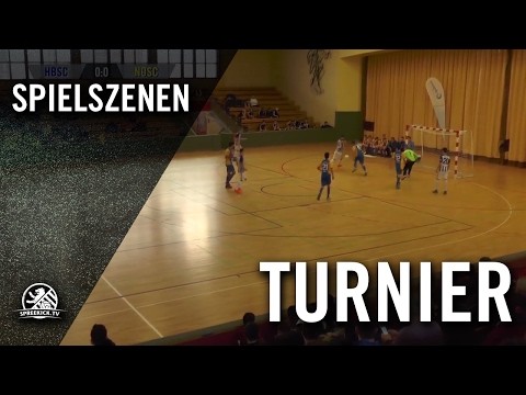 Hertha BSC- Nordberliner SC (U15 C-Junioren, Endrunde, BFV Hallenmeisterschaft 2017) - Spielszenen