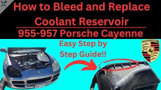 Porsche Cayenne Coolant Reservoir Replacement/Bleeding (2003-2011)