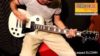 Paramount Lespaul ELC2WH Review by Freedom Uku Music