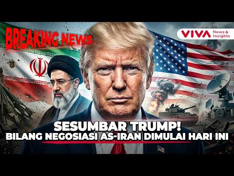 Trum Sebut AS-Iran Negosiasi Hari Ini, Iran Tak Unggah Rekaman Suara Mojtaba Gegara Takut Dilacak