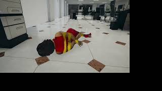 Escape Forced Overtime　赤い縛られた女