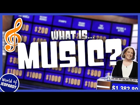 What is MUSIC? A Hard Jeopardy Compilation | World of Jeopardy