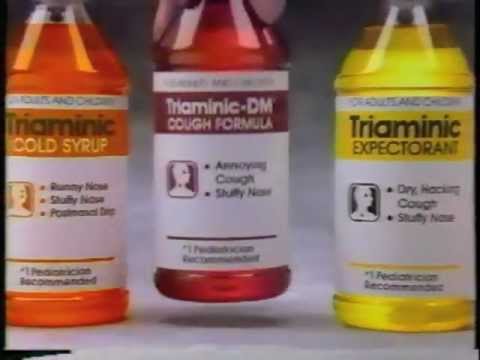 Triaminic Cold Medicine - You Remember the Triaminic - Commercial - 1988