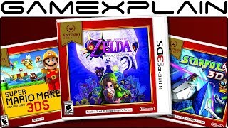 New Nintendo Selects for 3DS Revealed: Majora's Mask 3D, Star Fox 64 3D, & Super Mario Maker!