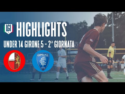 Highlights Lucchese-Empoli U14 Pro, Girone Toscana, 2^ giornata stagione 2023-24