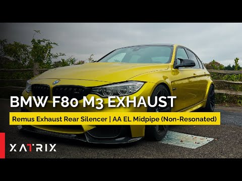 BMW F80 M3 - AA Equal Length Mid-pipe (Non-Res) & Remus Exhaust!