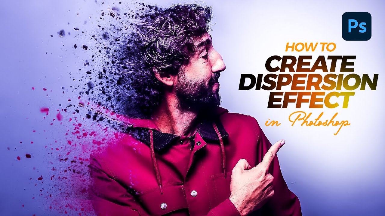 Dispersion Effect - Photoshop tutorial - video 4