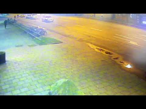 Här sprängs polisbilen i Malmö